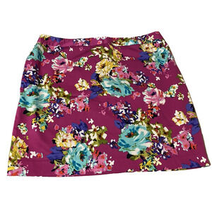 NWOT Charter Club Pencil Skirt Women Plus 22W Floral Print Spring Summer Skirt